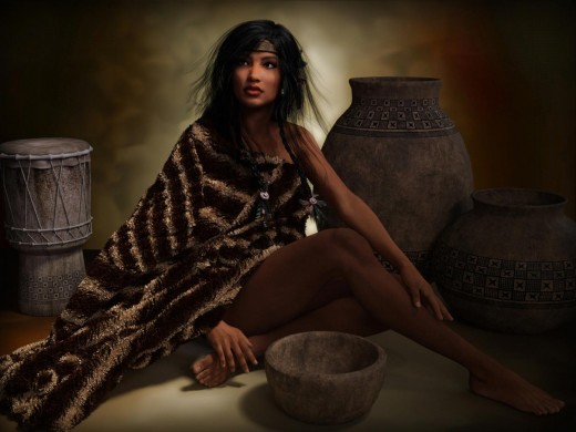 Squaw Featuring Wachiwi hair by Swam, Kelsie hair by Swam.