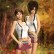 Tall woman (back) and short woman (front) standing in a fantasy forest.