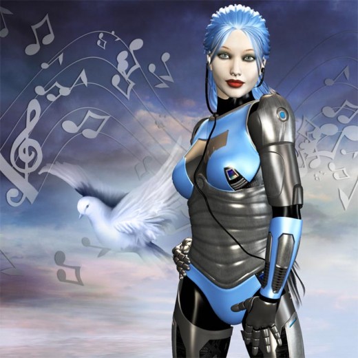 mp3-girl-14 Pictures and video generally receive more web article traffic than just plain words.
